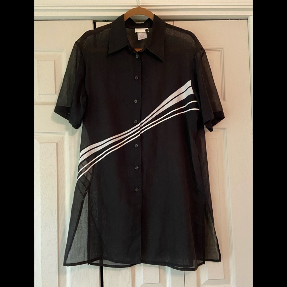 Gottex Bathing Suit Coverup Black